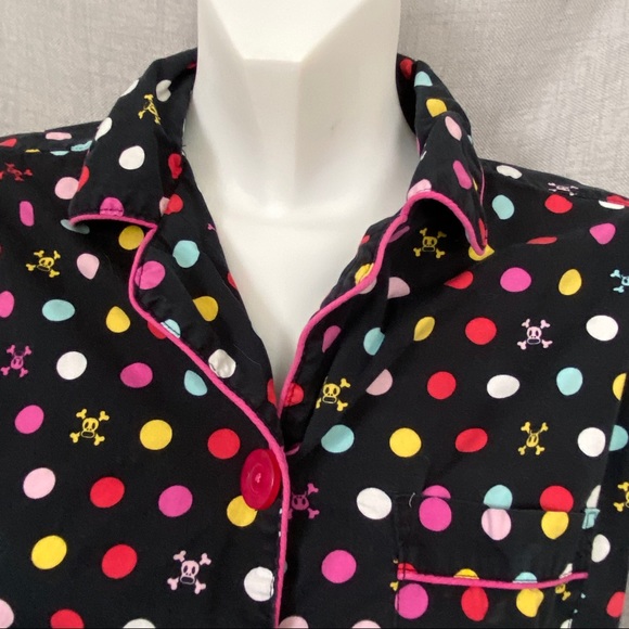 Sock Monkey Paul Frank Skeleton PJs Small Cotton - Picture 5 of 14